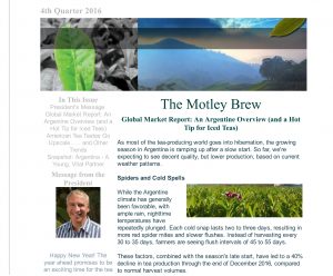 Marketing Newsletter Sample - The Motley Brew